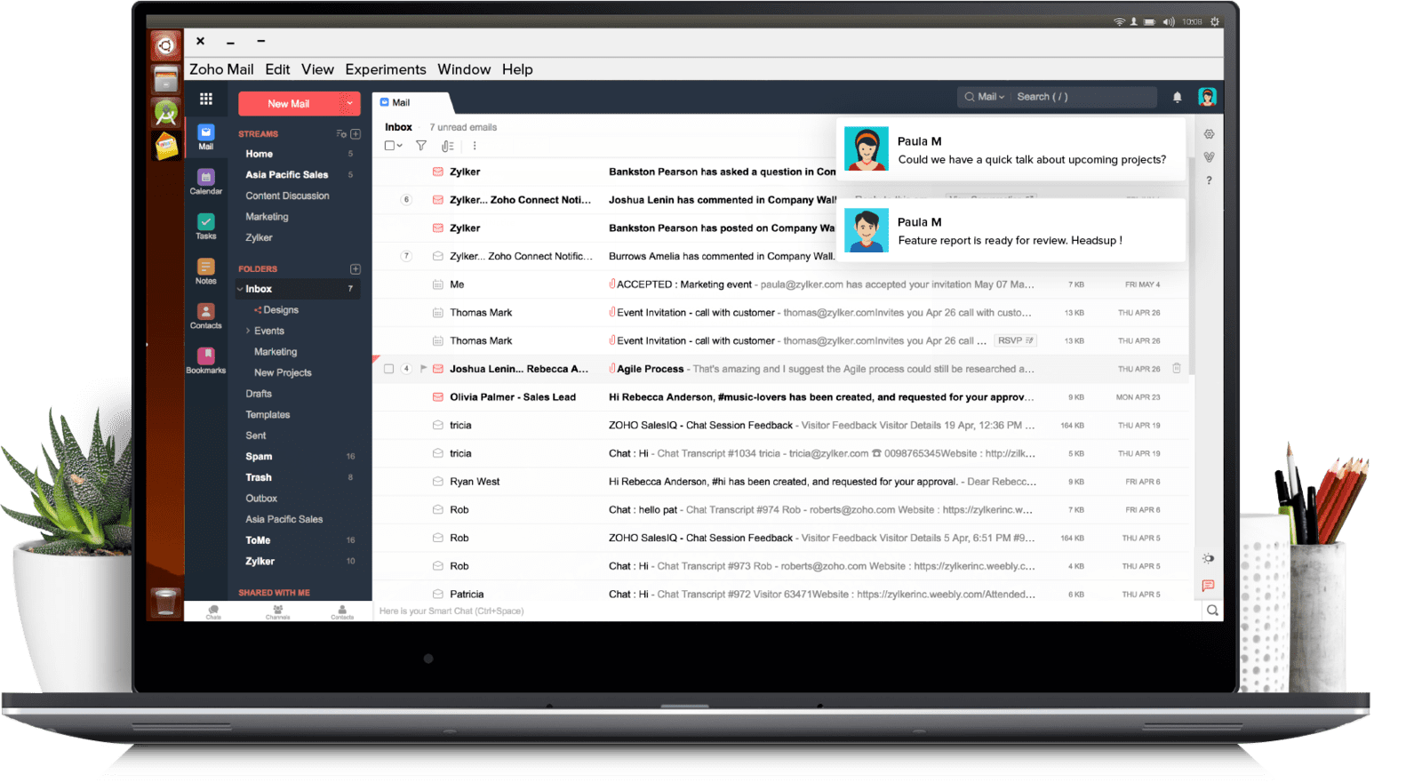 Integrated email - the productivity enabler on steroids